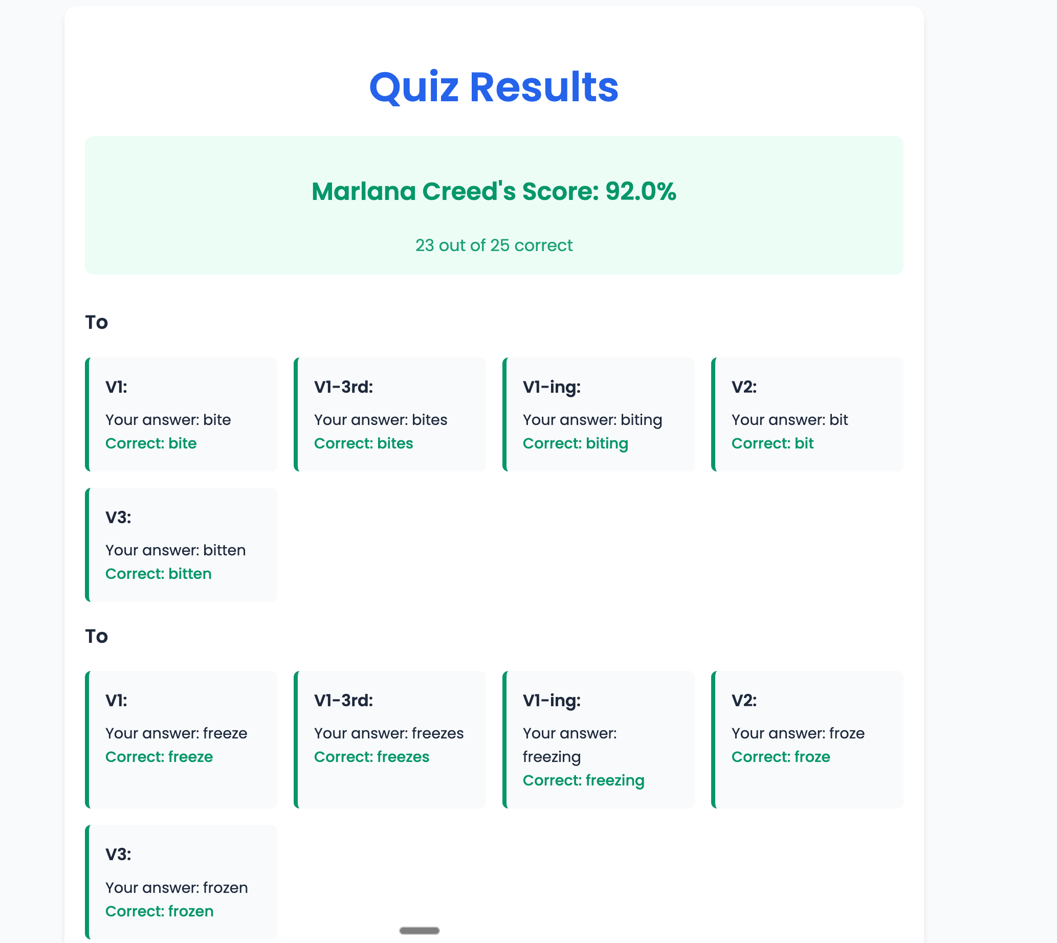 ESOL LMS Auto-Grading